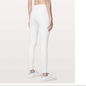 Lululemon Wunder Under High-Rise Tight *Full-On Luxtreme 28" White